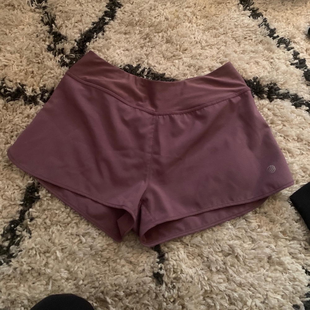 purple shorts